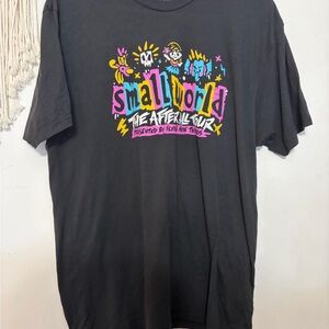 Small World Graphic Tee - Black